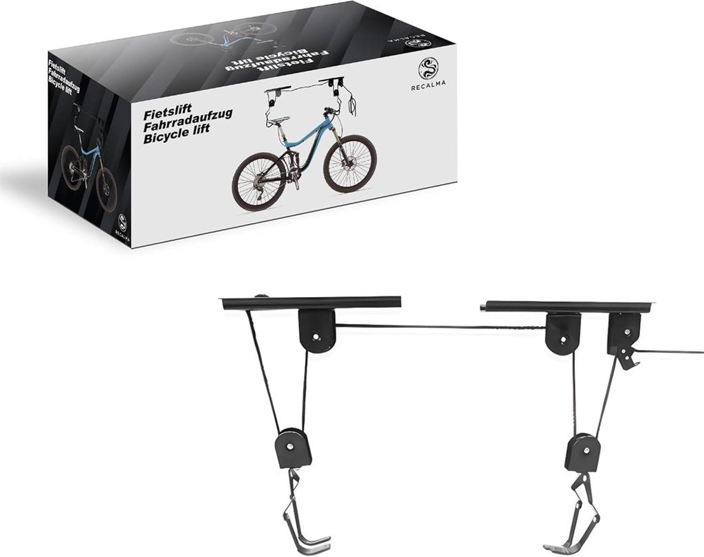 Recalma lève-vélo de plafond jusqu’à 60 kg, support vélo Image du produit 