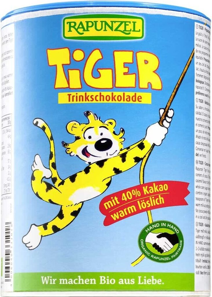 Tiger - Chocolat en poudre pour boissons, 400g, pack de 2 Image du produit 