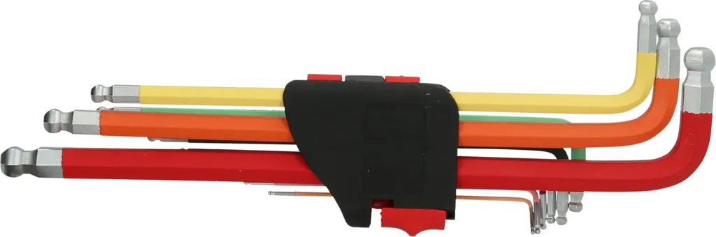 Clés mâles coudées pour accès difficiles KS TOOLS 151.3222 - Set de 9 clés - 3