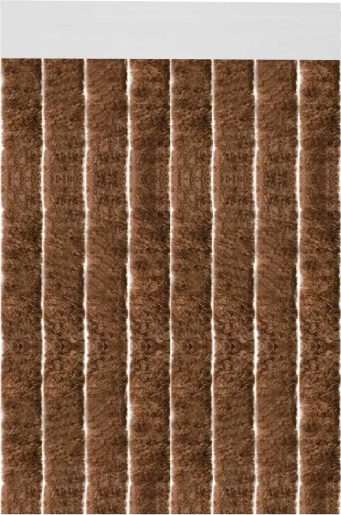 Tenda in Pile Marrone 100x200cm - Convenienza e Funzionalità