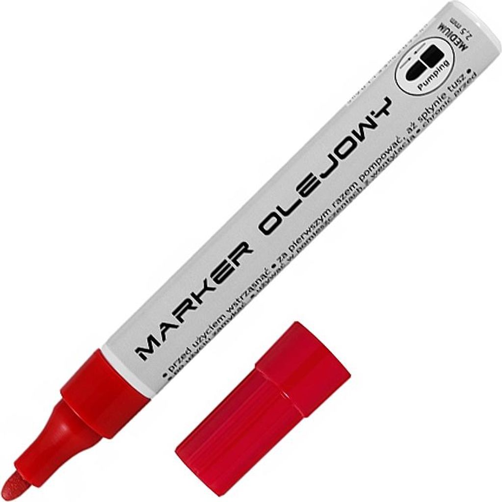 Toma Economy 420 Runder roter Ölmarker