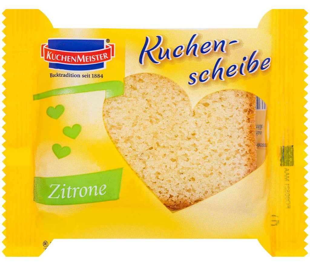 KuchenMeister Kuchenscheibe Zitrone 25g Produktbild 
