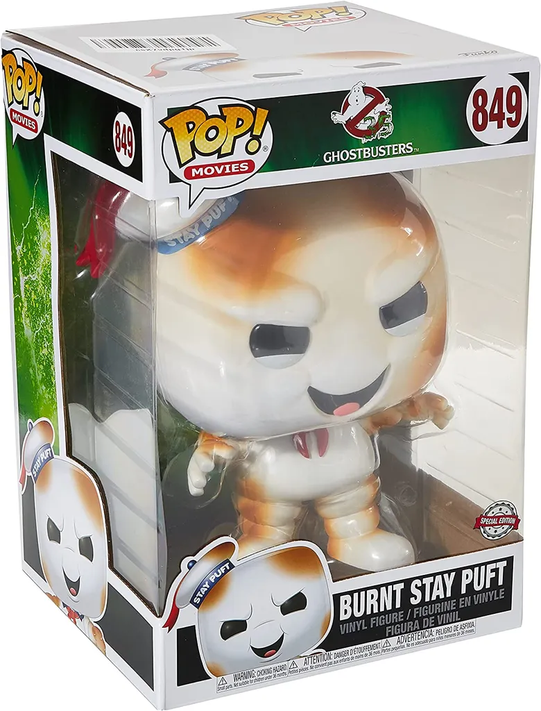 Funko POP Ghostbusters Stay Puft Figurine Géante 25 cm Brûlée