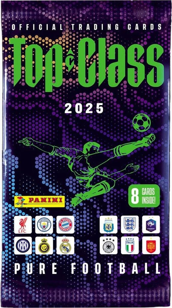 Panini Verlags Top Class 2025 TCs Flow Pack Box (24er) Produktbild 
