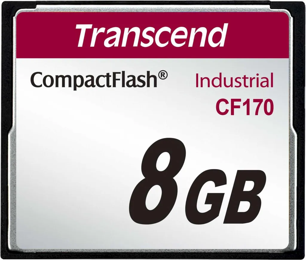 Transcend CF170 Carte Mémoire 8 Go Résistante aux Chocs et à la Chaleur