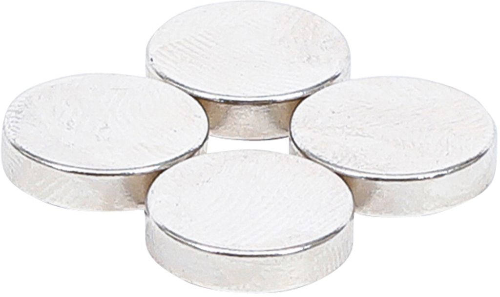 BGS Do it yourself Magnet-Satz extra stark Ø 12 mm 4-tlg. 4 Stk