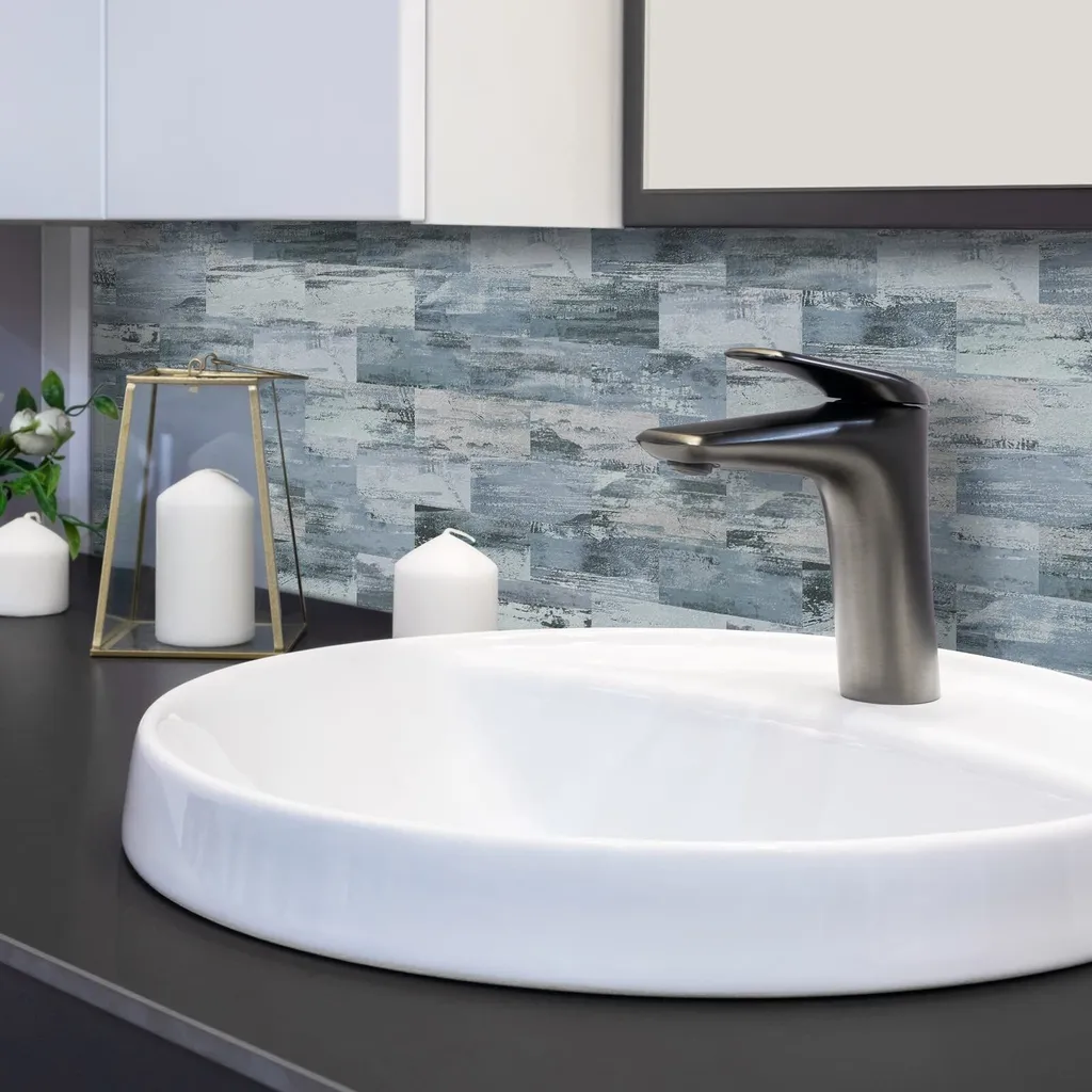 Sessamen-LP Adesivi Piastrelle 3D 34x29cm - Rinnovo Cucina e Bagno - 9