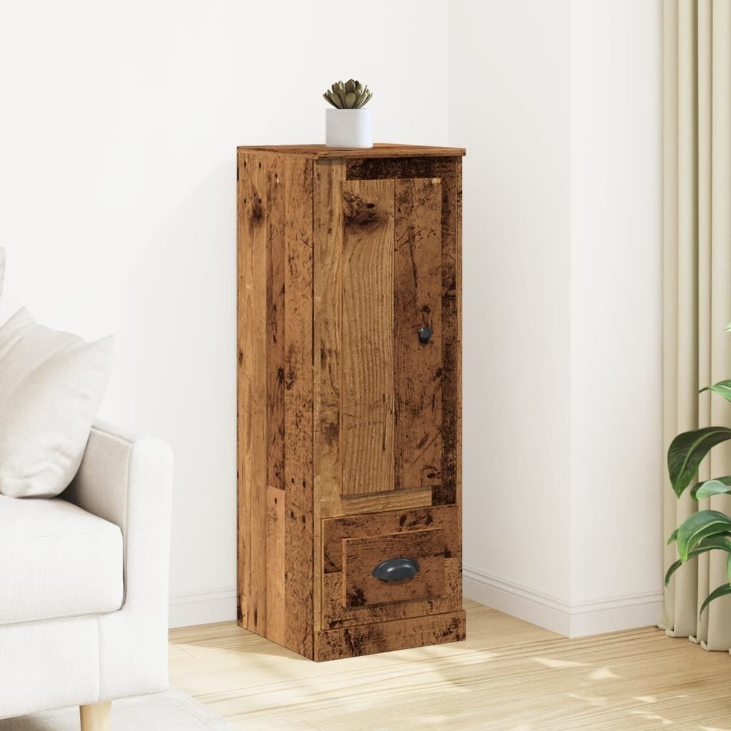Maison Exclusive - Highboard Altholz-Optik 36x35,5x103,5 cm Holzwerkstoff