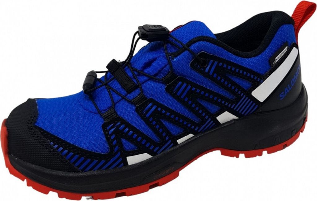 SALOMON Jungen Outdoorschuhe 13752-37, 13752-38, 13752-32, 13752-33, 13752-34, 13752-35, 13752-36 SLM-471262 Lapis Blue/Black/Fiery Red 35