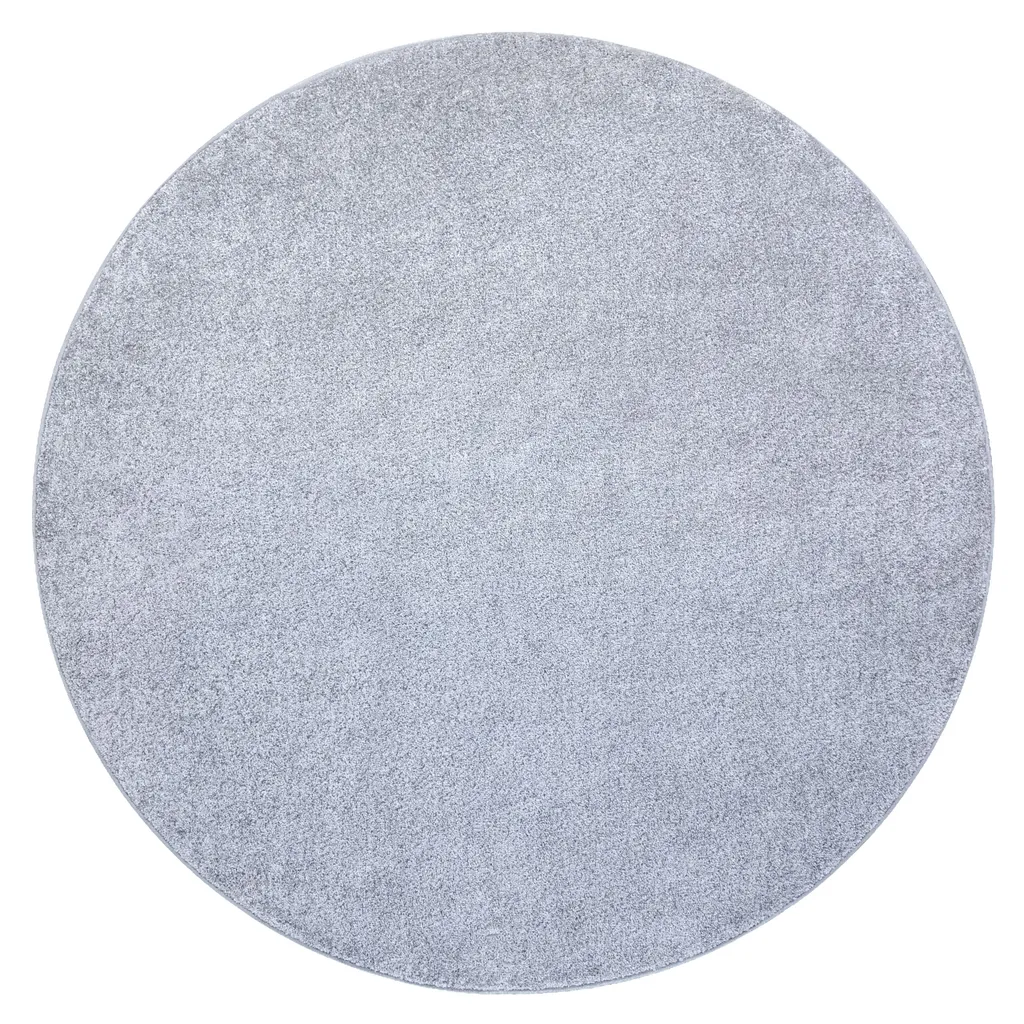 Tapis rond gris 100 cm Santa Fe pour protéger et décorer vos sols - 3
