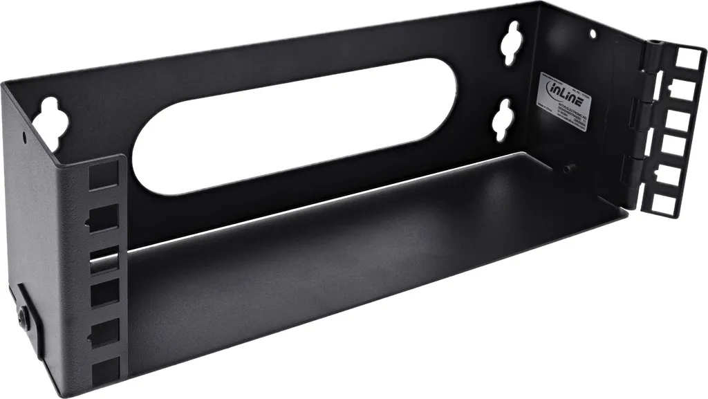 Support mural rack 10 pouces 2U InLine pour petit équipement informatique - 4