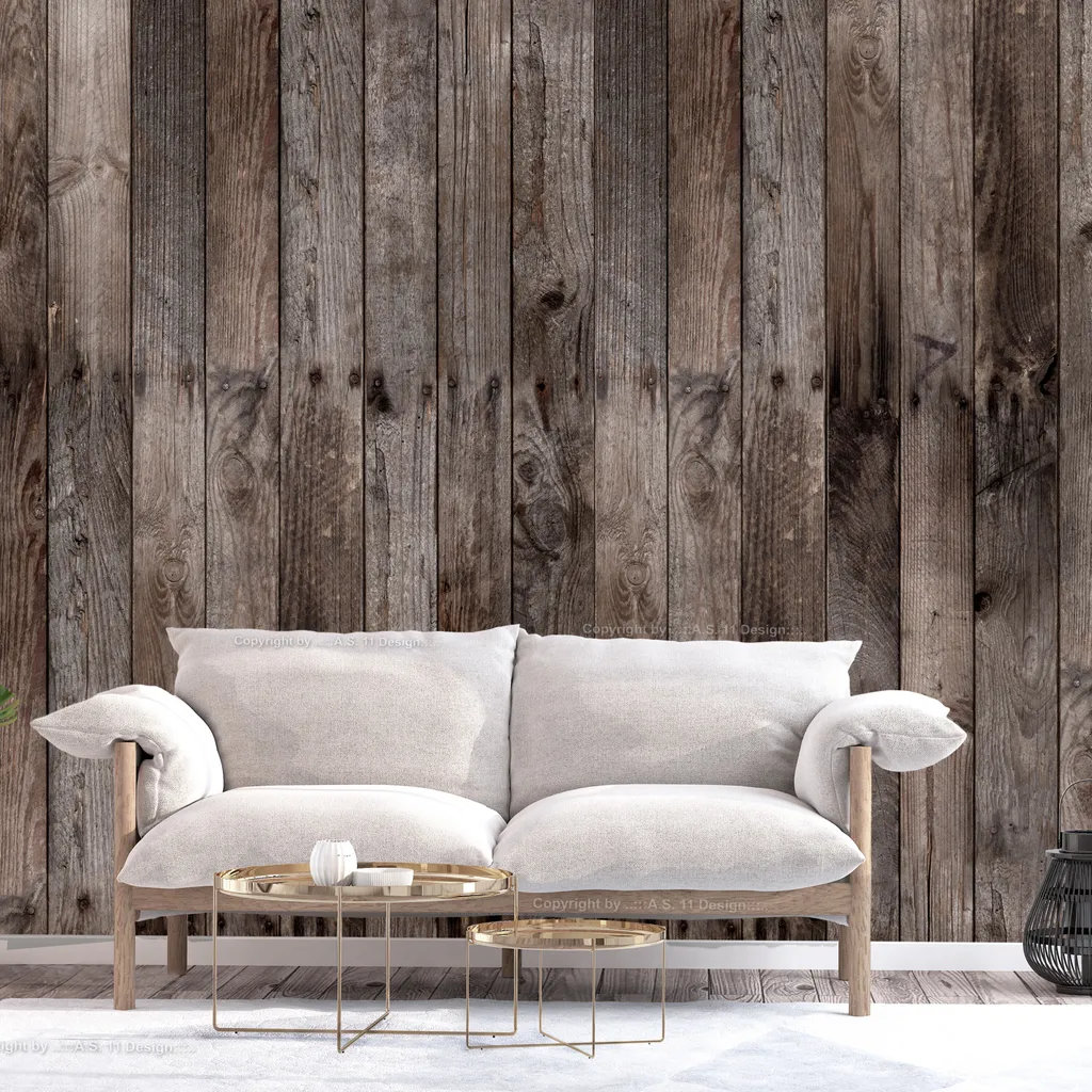 Tatuaggio Murale Decorativo PURO TAPETE 10m Beige Rosa Grigio f-C-0226-j-a