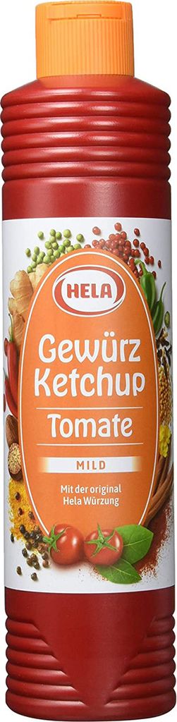 Hela Kečup s paradajkovým korením a jemnou pikantnou chuťou Obrázok produktu 