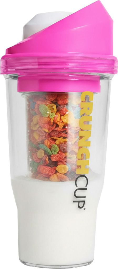 CrunchCup Original Tragbarer Müslibecher To Go 260 + 250 ml Produktbild 