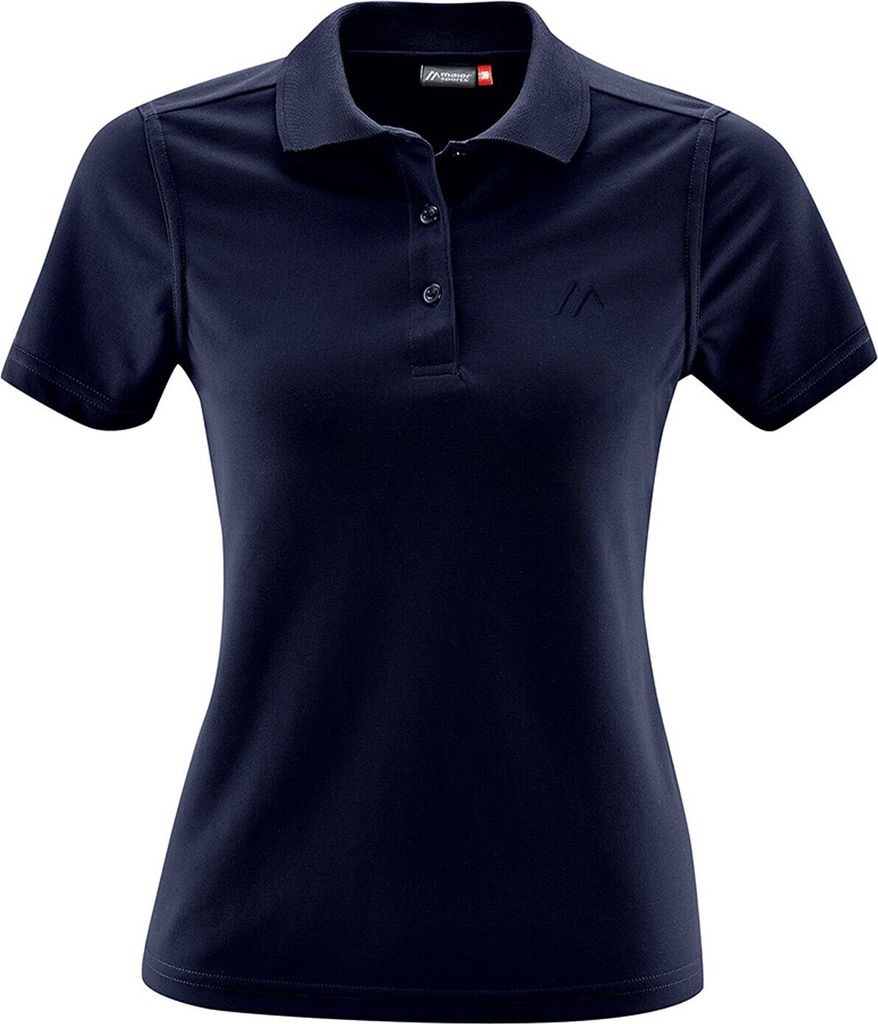 Maier Sports Ulrike polo manica corta blu XL donna blu XL Immagine del prodotto 