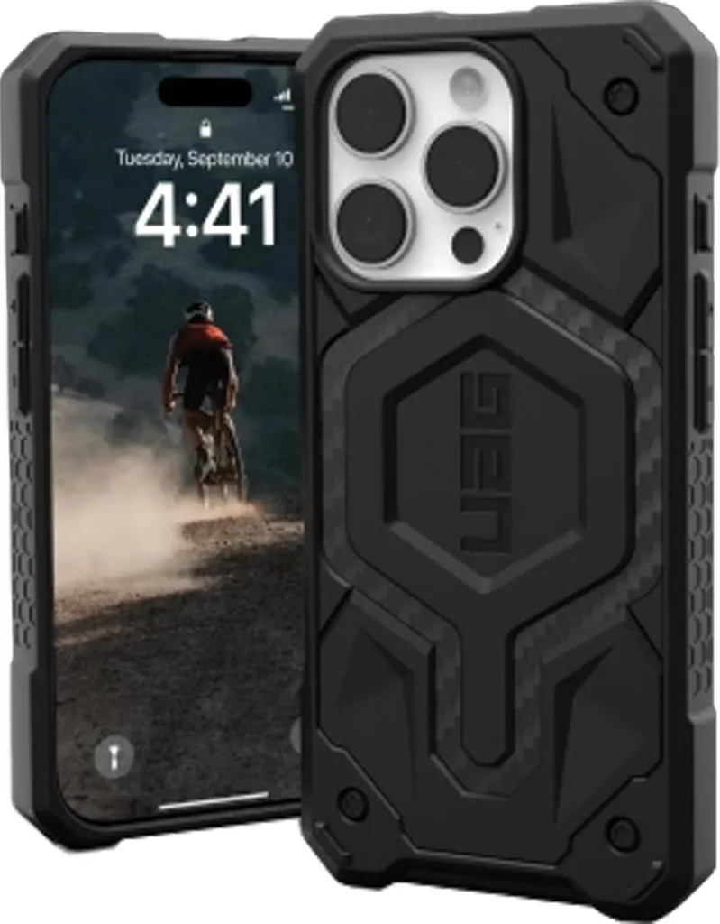 Uag Monarch Pro Custodia con Magsafe per Iphone 16 Pro - Nero