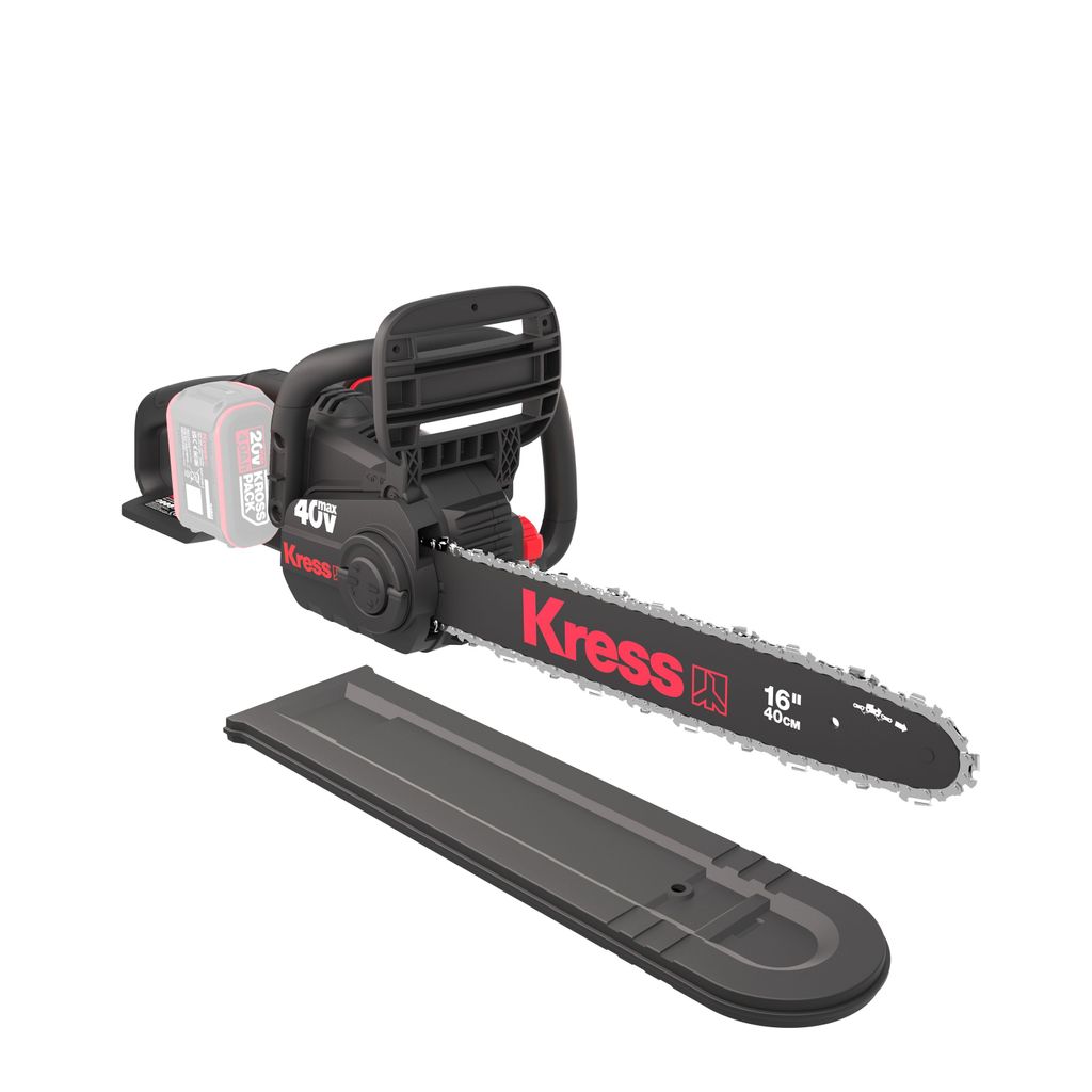 Kress 2x 20V / 40V Akku-Kettensäge 40 cm, 18m/s, Colorbox