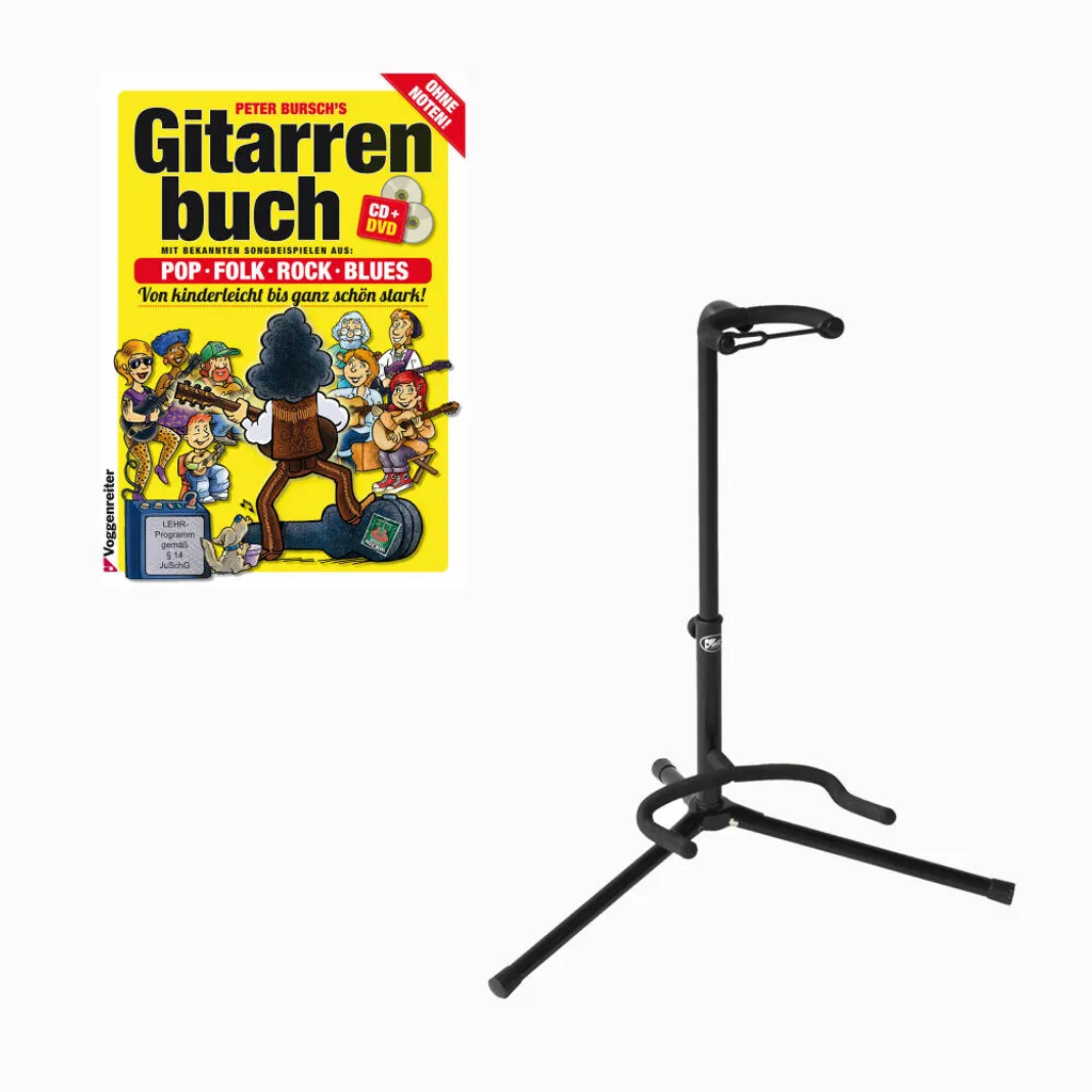 Tout pour débuter la guitare sans stress : Pack Voggenreiter et livre