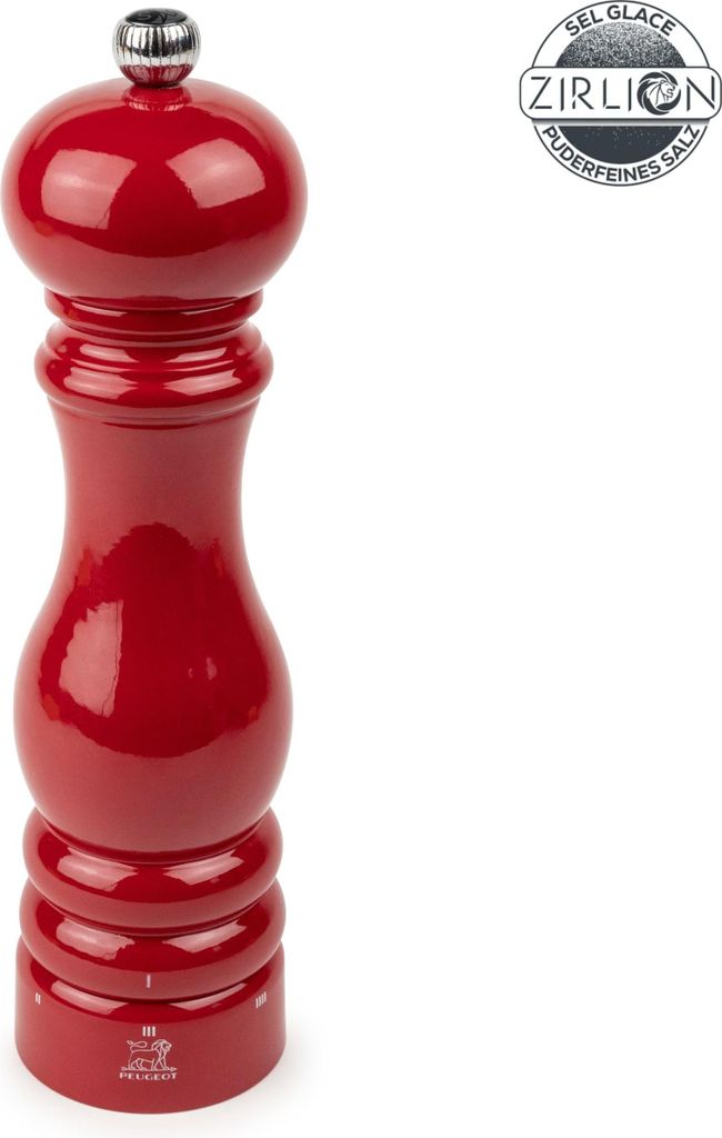 PEUGEOT Salzmühle PARIS 22cm Buchenholz Passionsrot uSelect Produktbild 