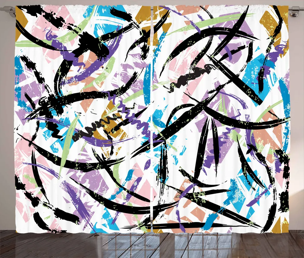 Tenda Graffiti Urban ABAKUHAUS 280x175cm - Arredo Street Art per Camere