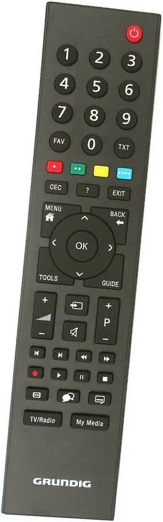 TV LG 50 Telecomando Nuovo Per TV Grundig 48VLE744BL, 48VLE7461BL, 48VLE7474BL - Modello TP7 MHS Originale Telecomando Per Smart TV Grundig Serie 48