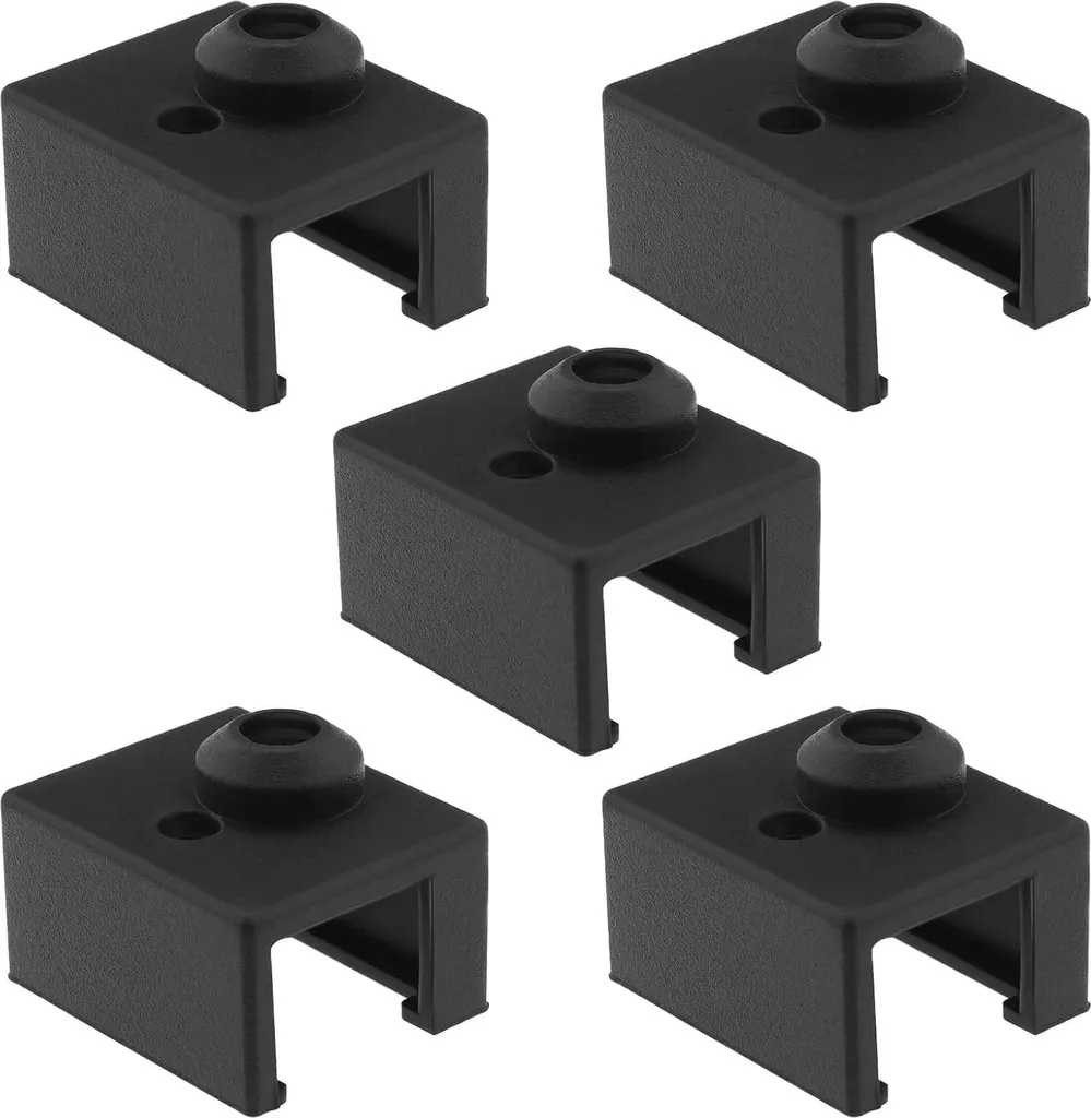 Étui en Silicone Haute Température 300°C pour Buse Ender 3 S1 - 5 Pièces