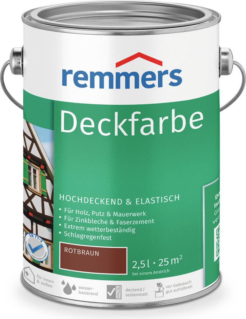 Remmers Finishing Paint 2,5 l - Kolor: czerwono-brązowy Zdjęcie produktu 