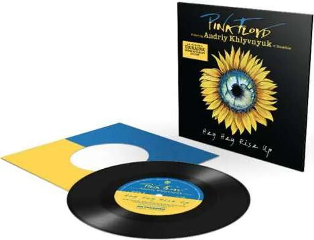 Single CD Hey Hey Rise Up Pink Floyd avec Andriy Khlyvnyuk Edition Limitée