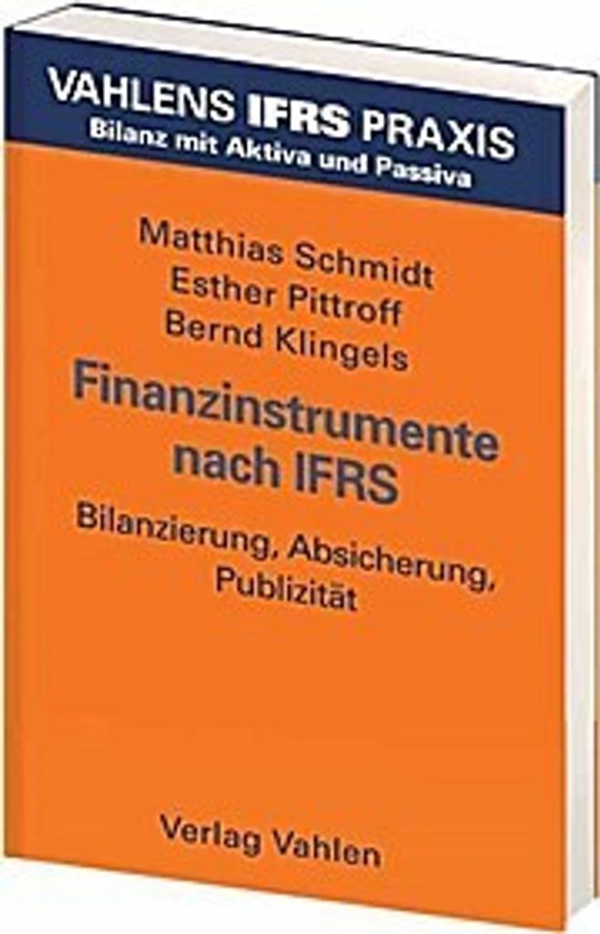 Schmidt: Finanzinstrumente nach IFRS Produktbild 