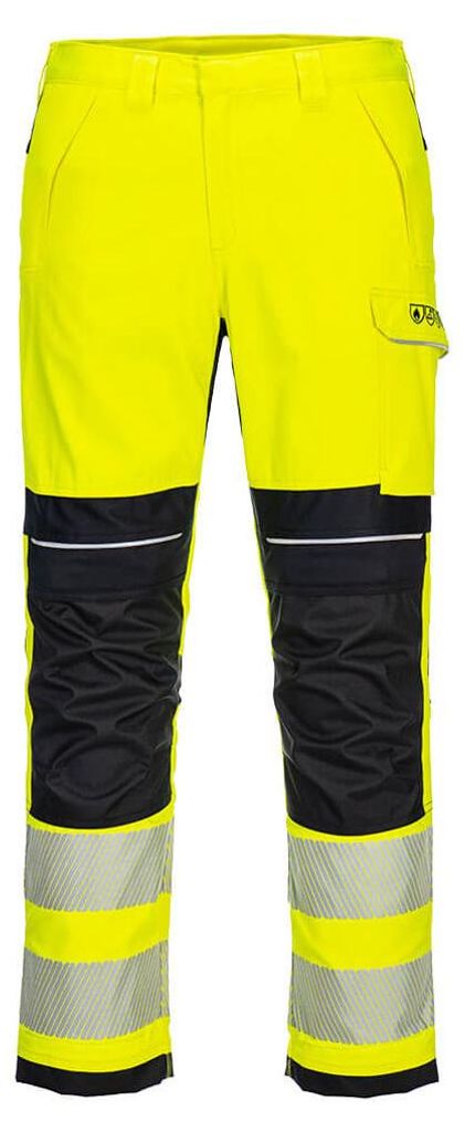 Portwest FR406 Yellow/Black Gr. 30