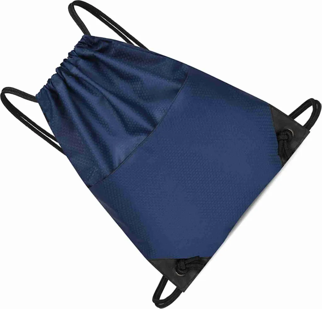 43 x 34 cm Sacca Sportiva con Cerniera Esterna, Borsa con Coulisse per Uomo Donna, Sacche da