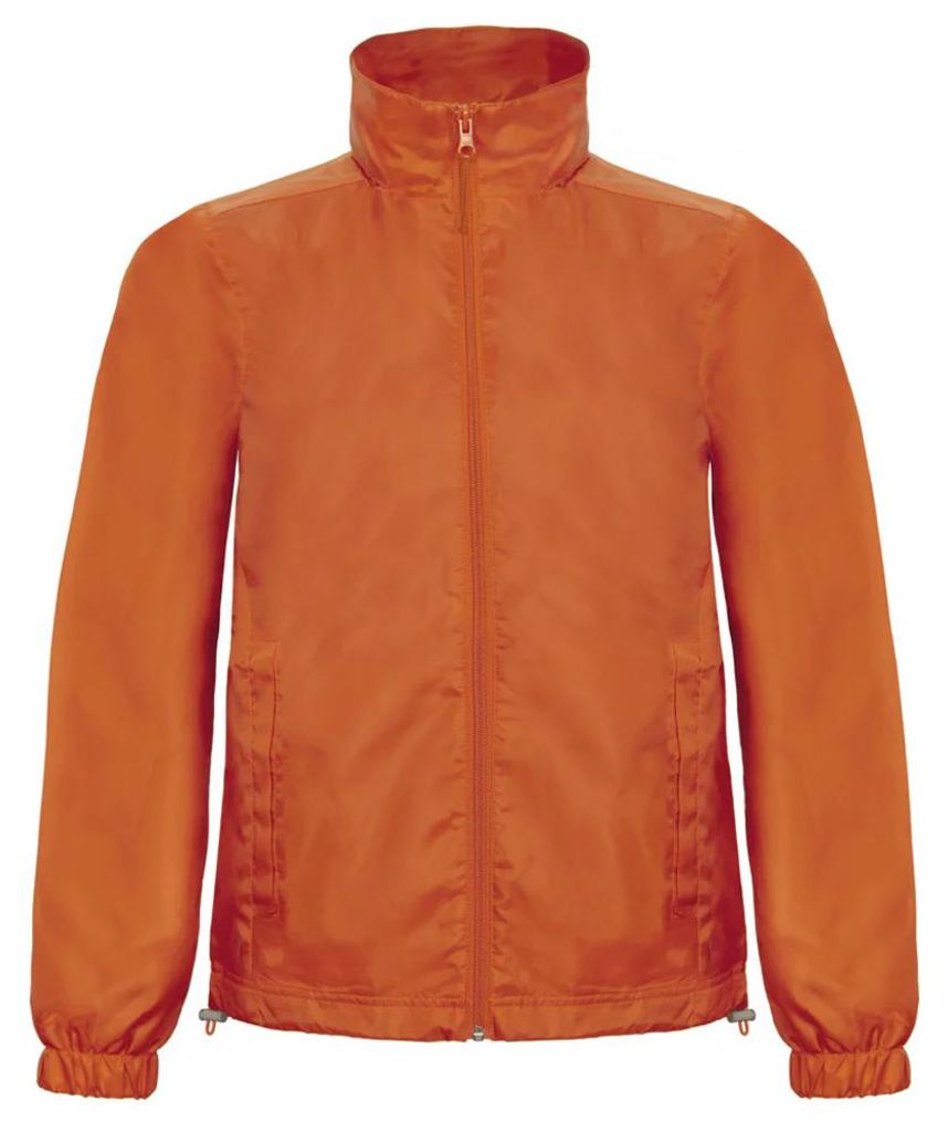B&C - "ID.601" Windrunner Jacke für Herren/Damen Uni LT3005 (M) (Orange)