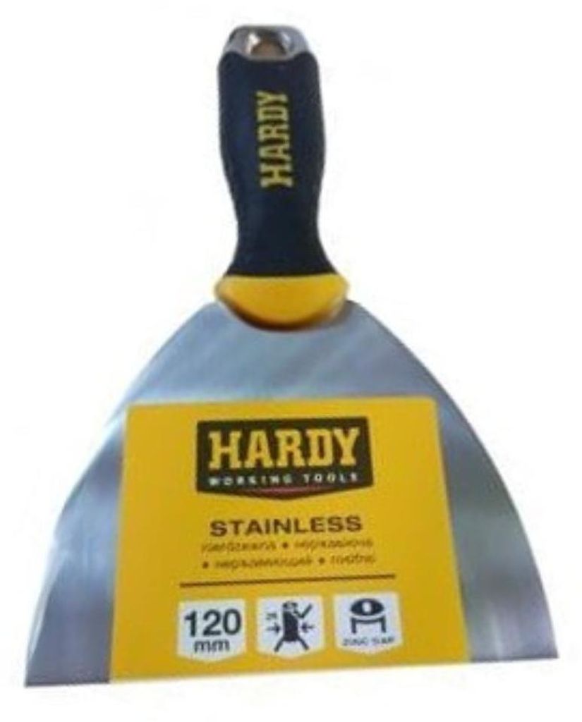 Hardex Plamuurmes *68*, 12 cm, flexibel, roestvrij, Productafbeelding 