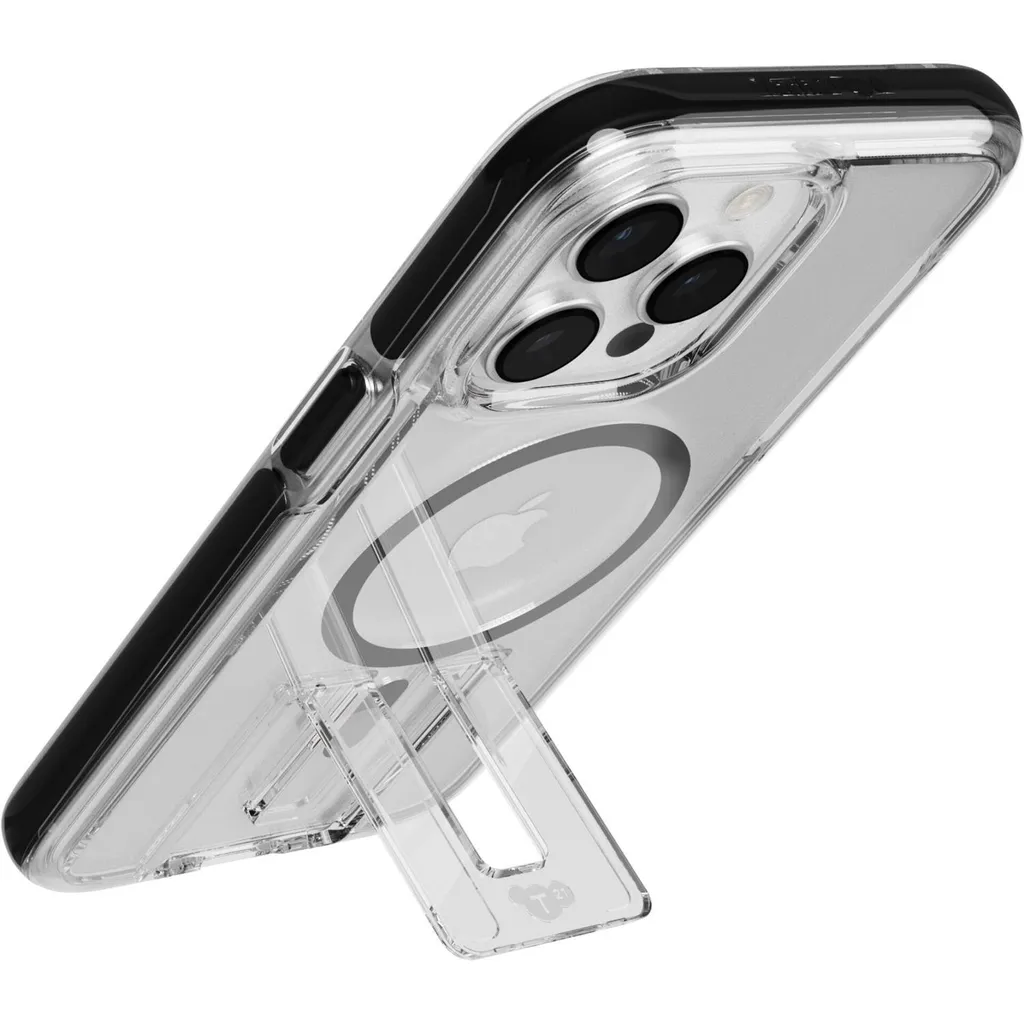 Coque de Protection iPhone 15 Pro Max MagSafe Tech21 EvoCrystal Noire - 8