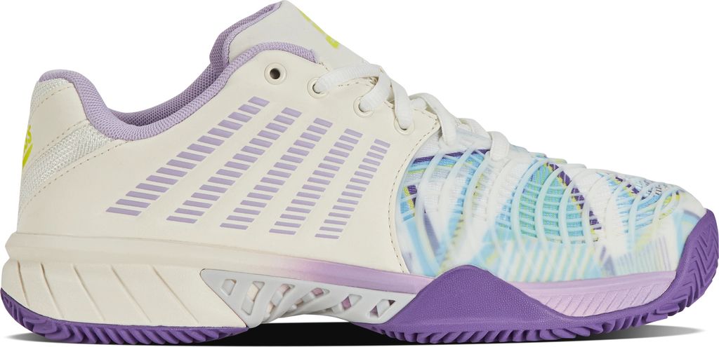 K-Swiss Padelschuh Tennisschuh Padel Express Light 3 Damen Weiß/Lila