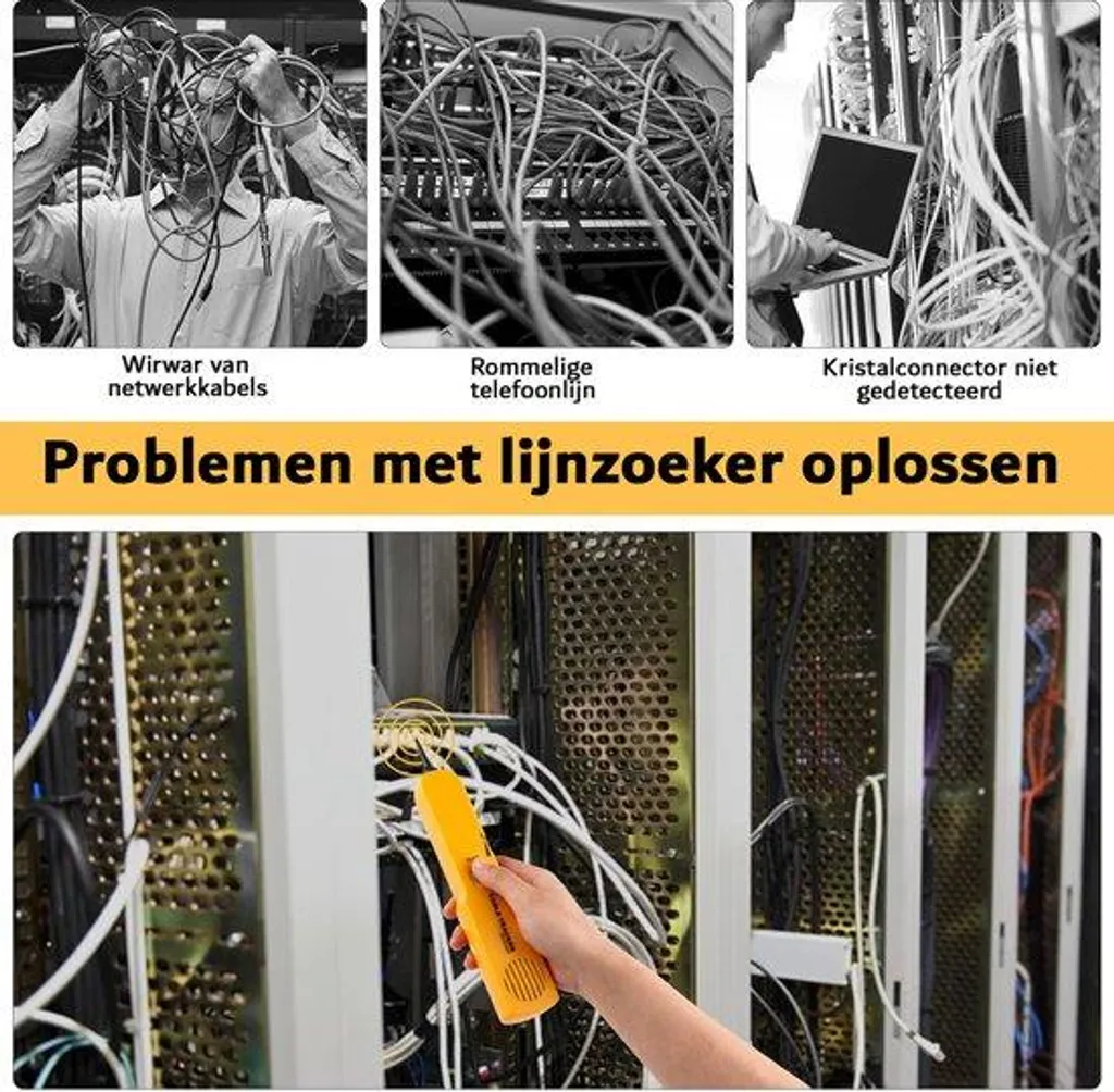 Trouver un fil coupé facilement avec le Testeur de réseau Cable Tracer