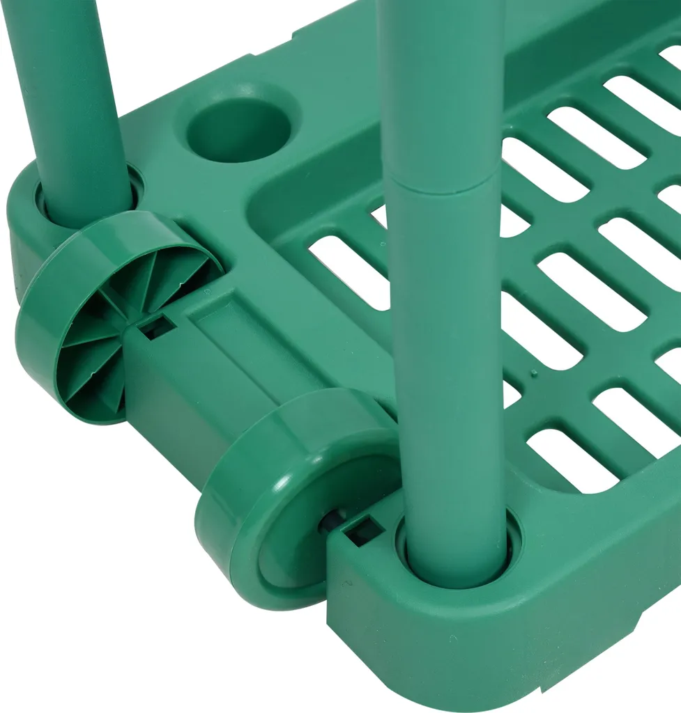Organizer Attrezzi Giardino Flo 84x74x35 cm | Porta Attrezzi Plastica 45kg - 4