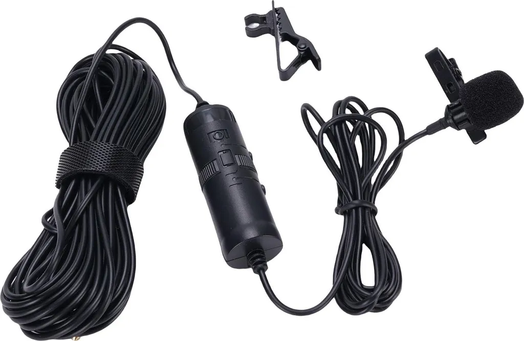 Microfono Lavalier Professionale Jack 3.5mm Cardioide | Cancellazione Rumore