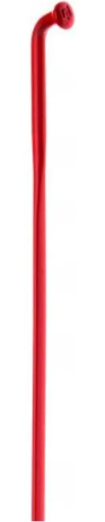 Rayons de Vélo Plats DT Aerolite Rouges 264 mm pour Roues Profilées