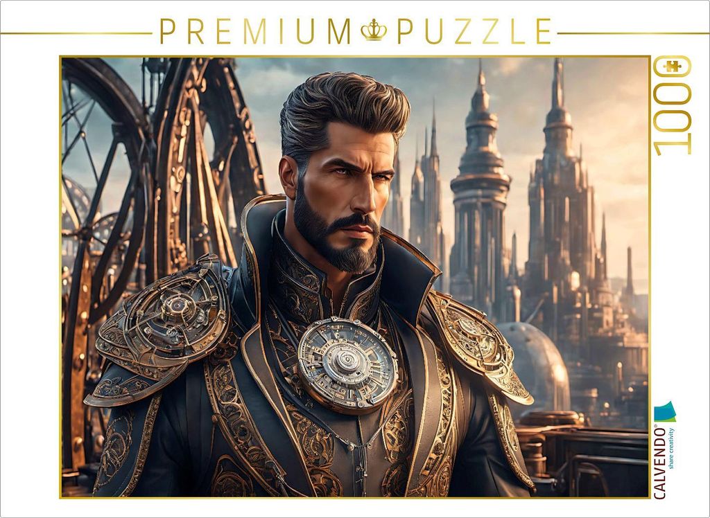CALVENDO Puzzle Wartungsassistent einer dampfbetriebenen Maschinenanlage | 1000 Teile Lege-Größe 64x48cm Foto-Puzzle für glückliche Stunden