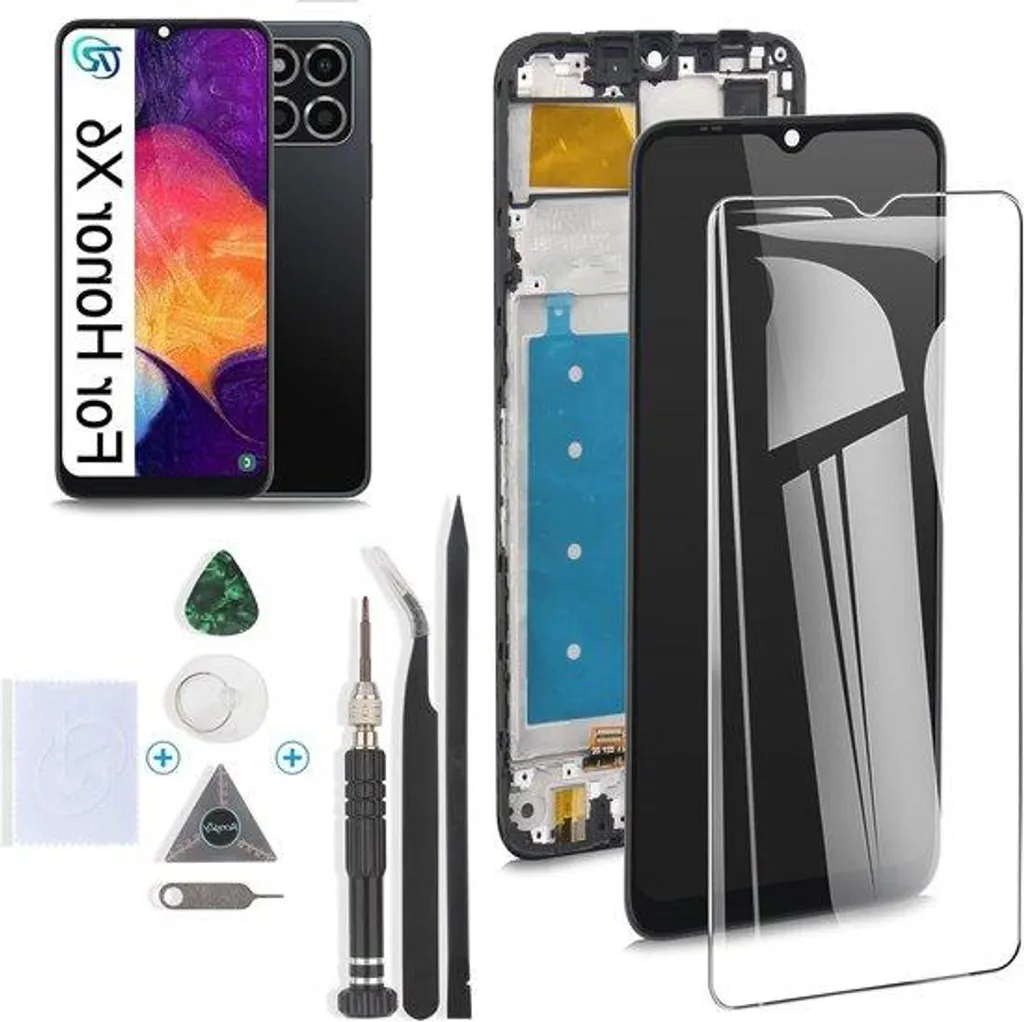 Écran LCD Noir avec Châssis Intégré pour Réparation Tactile 4G/5G