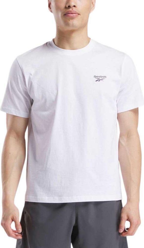 Reebok Classics Cody Small Logo Kurzarm-t-shirt Weiß 2XL Mann Weiß 2XL