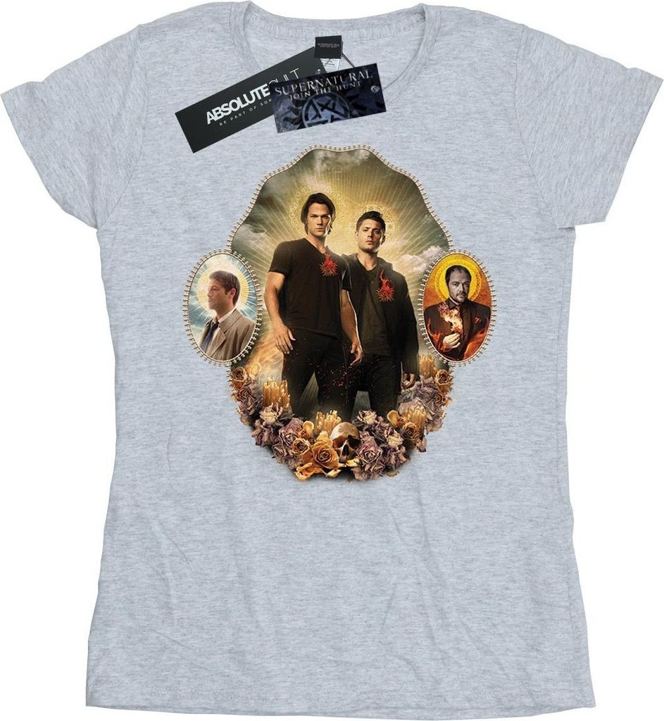 Supernatural - Camiseta para mujer BI40543 (XXL) (Gris) Imagen del producto 