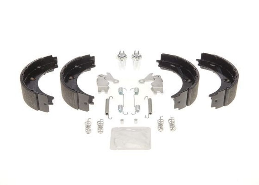 BOSCH 0 204 113 808 Handbremsbeläge für VW LT 28-46 II Kastenwagen (2DA, 2DD, 2DH) Handbremse 170mm