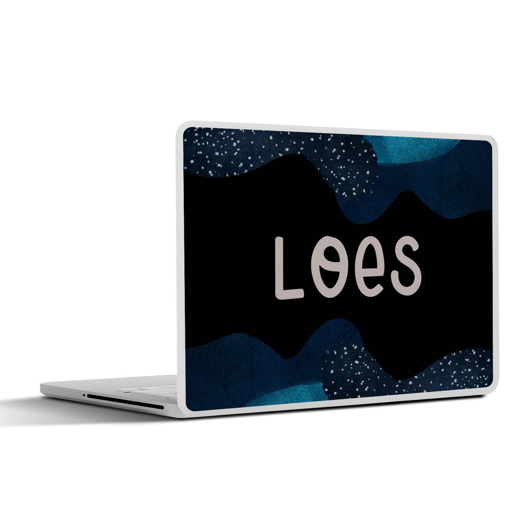 MuchoWow Laptop Aufkleber Sticker Cover Loes - Pastell - Mädchen 30x21 cm - Sticker für Laptop - Selbstklebend