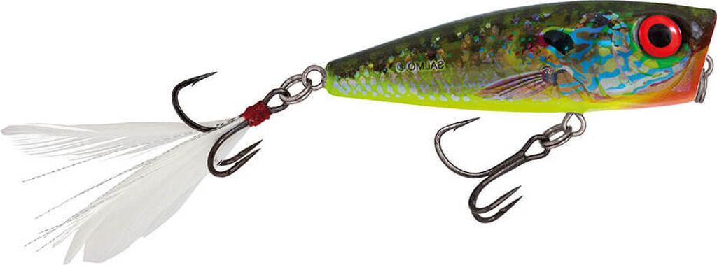 Salmo Rattlin' Pop Floating Real Hot Bluegill 7 cm Wobbler