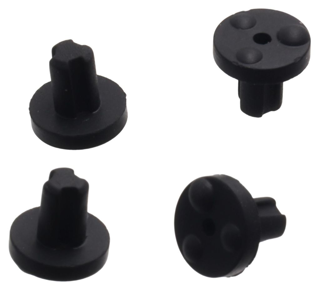 Whirlpool kit 4x piedini gommini 10mm griglie piano cottura Immagine del prodotto 
