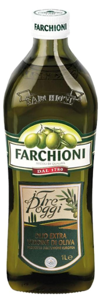 Huile d'olive extra vierge Tre Poggi, 1 litre Image du produit 