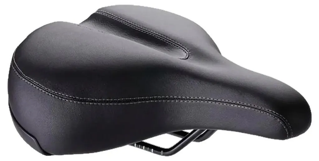 Selle BBB SoftShape Upright 220 x 265 mm - Confort Ergonomique Noire