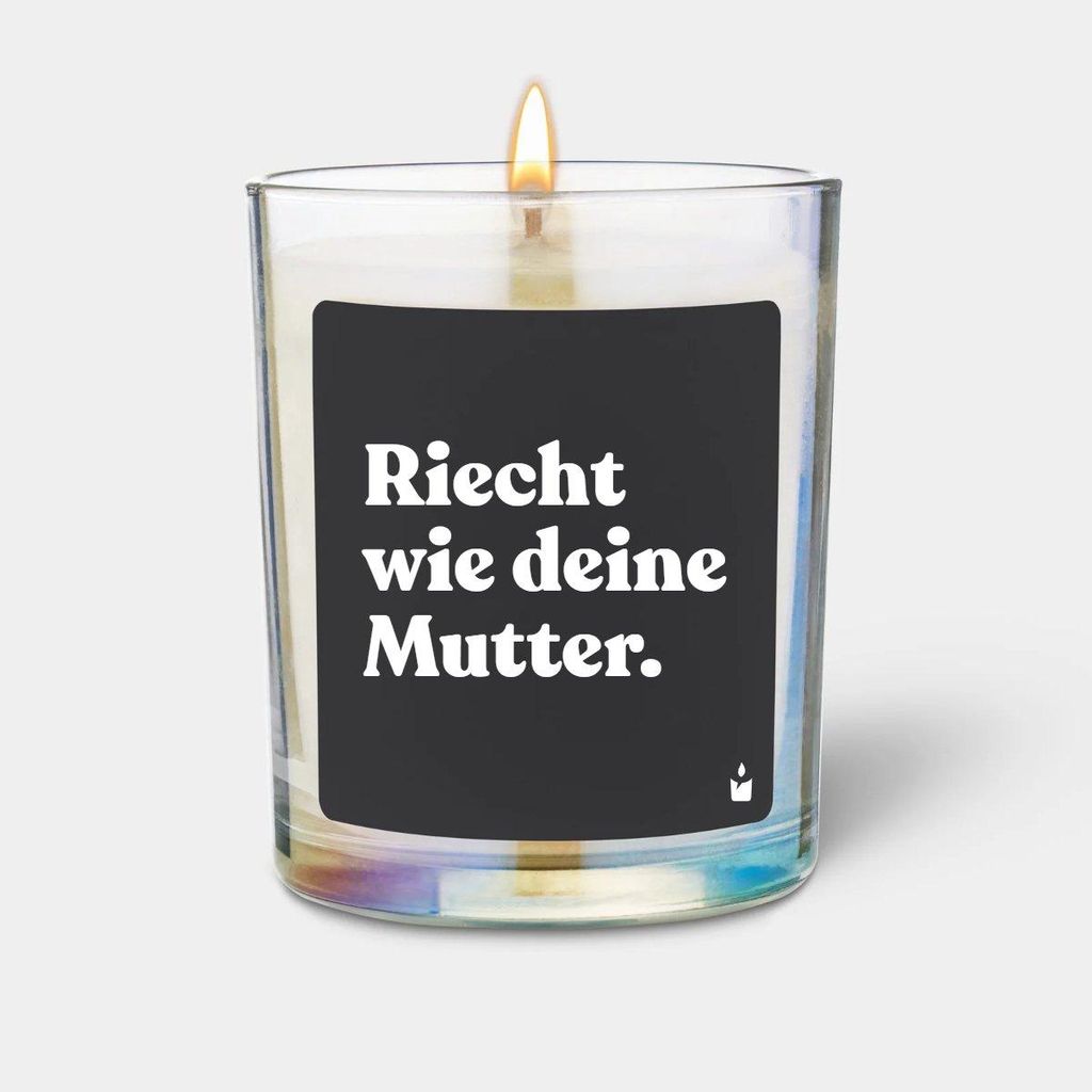 ChattyCandles Duftkerze Woody Riecht wie deine Mutter.